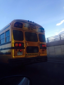 Just saw this bus on my way to school