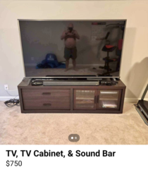 Just selling a TV
