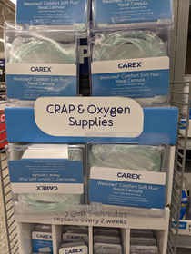 Just some crap and oxygen supplies