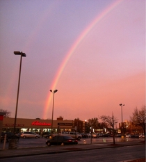 Just took a picture of a rainbow and whatre the odds