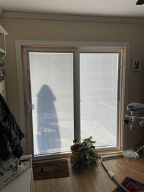 Just wanted to show off my new sliding glass doors
