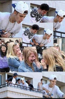 Justin spitting on fans He doesnt want this to go viral x-post from rpics