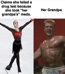 Kamila Valievas Grandpa