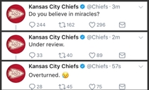 Kansas City Chiefs just described my life in  tweets
