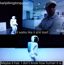Karl Pilkington and Robots