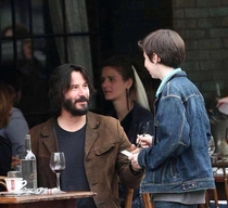 Keanu Reeves out here turning water into wine