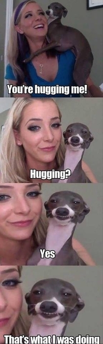 Kermit loves to hug