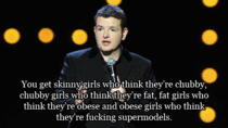 Kevin bridges explains girls and obese girls