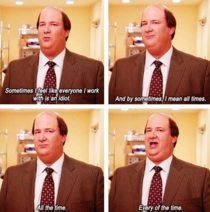 Kevin Malone at his finest