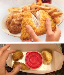 KFC boneless chicken