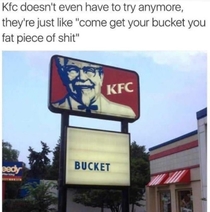 KFC staying classy