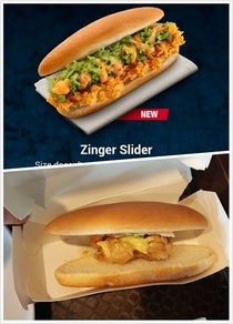 KFC Zinger Slider