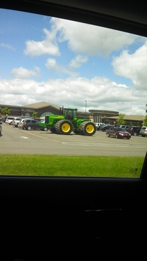 Kid drove this to school on the seniors last day Took up four parking spaces