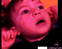 Kids mind is blown watching fireworks for the first time