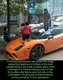 kids playing on top of car