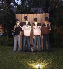 king of the hill halloween skeletons