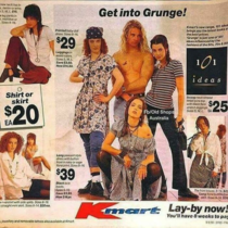 Kmart goes Grunge and heres the result