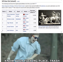 Know your fukin place TRASH