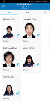 Korea will be competing in womens hockey as  team To guess whos from the north or south