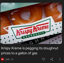 Krispy Kreme is doing what to its doughnut
