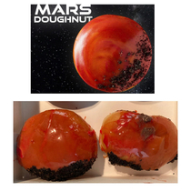 Krispy Kreme Mars Doughnut