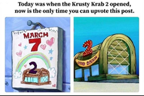 Krusty Krab  Grand Opening