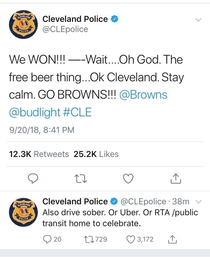 Ladies and gentlemen I present to you the greatest police tweet of all time