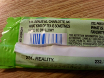 Laffy Taffy  is tough to swallow