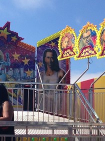 Last ditch cakeday reach for karma Nic Cage at the fair Nailed it