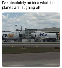 Laughing at MiG may be