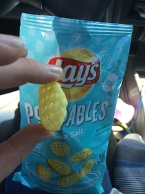 Lays has officially came up with a way to sell more air in their chip bags by making air filled chips And I fell for it