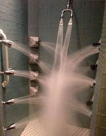 Lazy shower