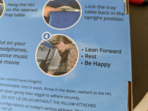 Lean Forward Rest Be Happy