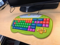 Leave on vacation get The Crayola keyboard