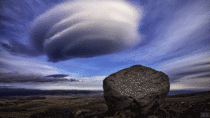 Lenticular Cloud in New Zealand
