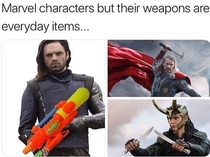 Less interesting marvel characters