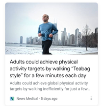 Lets all start walking teabag style