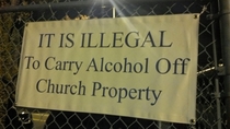 Lets not violate the church rules