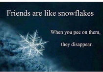 Like snowflakes