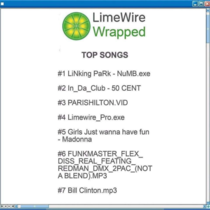 LimeWire Wrapped