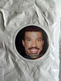 Lionel on a package I just received