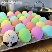 Live and Egg Dye The EGGsistentialist 