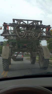 Living in a rural community resisting the urge to drive under these is a daily struggle