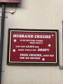 Local pub or husband creche