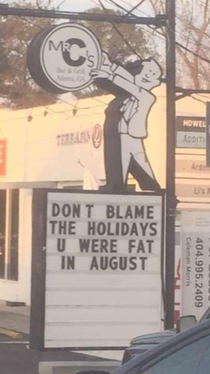 Local restaurant speaks the truth