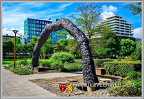 Locals call it the turd arch Winner of my countries Most ugly art - The Netherlands