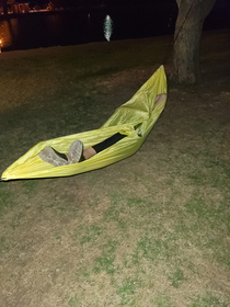 Look a banana hammock