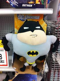 Looks like Batman skips leg day