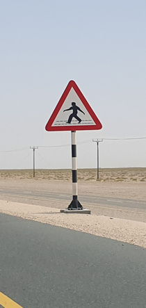 Looks like Chad is crossing the road