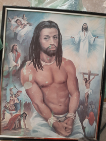Looks like Im all tied up What you gon do about it Boo -Sexy Black Jesus